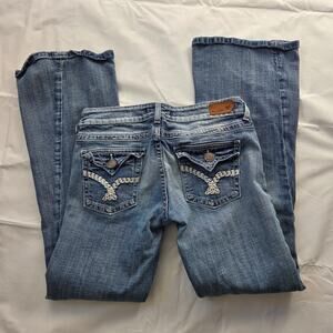 Vigoss Flare Flap Pocket Woman's Jeans Size 5